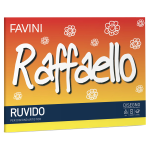 Album Raffaello - 24x33cm - 100gr - 20 fogli - ruvido - Favini